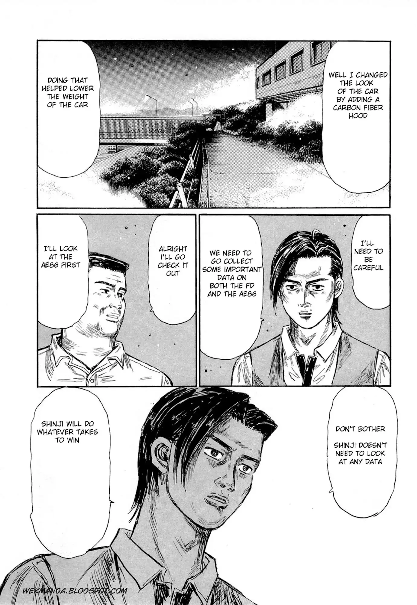 Initial D Chapter 616 3